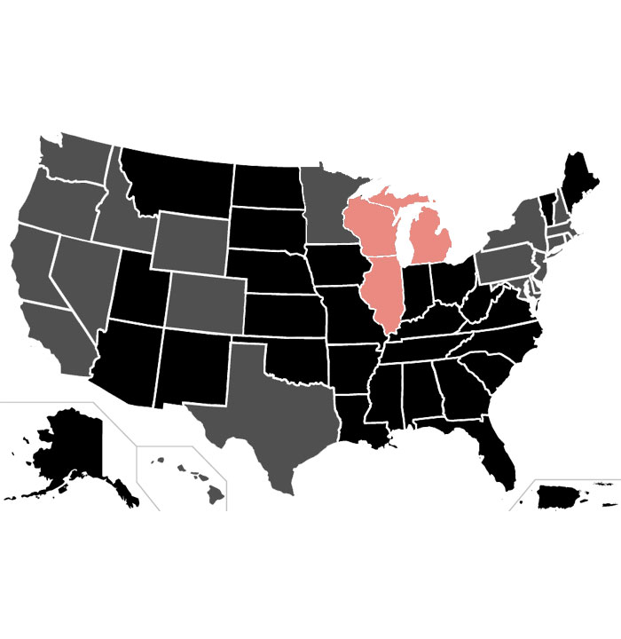 Midwest Map